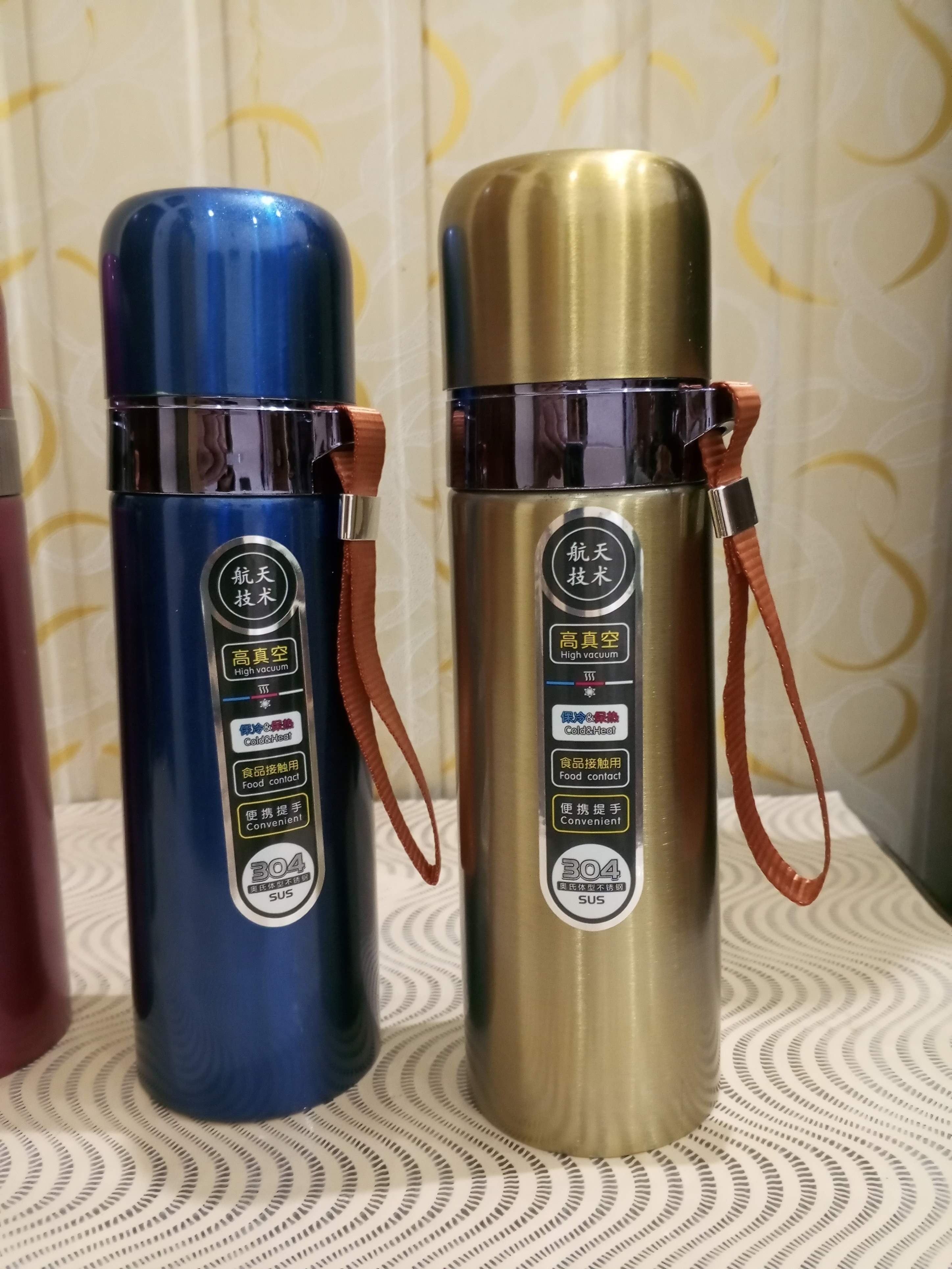 Water Stainless Bottle Hot & Cold for kids Bottle School 500ml imported  Article No 6652 S 345