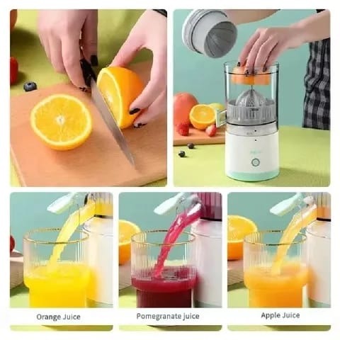 Portable Electric Citrus Juicer Machine 🍊 | Automatic Orange Juicer with Residue SeparationArticle No 6894 S 1245
