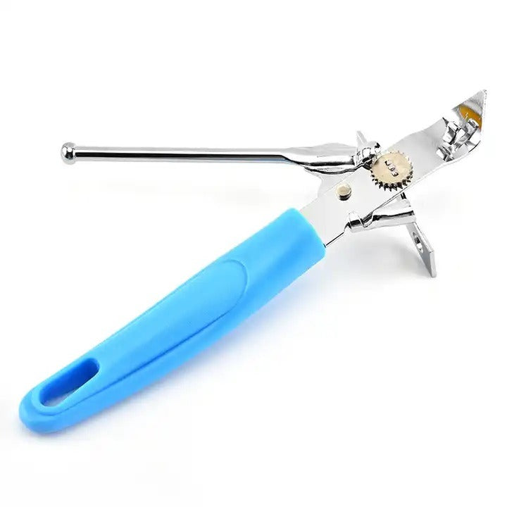 Stainless Steel Heavy Duty Tin Can Opeber Cutter With Rubber Handle for Easy Grip Useful Kitchen Tool Article No 3666 S 125