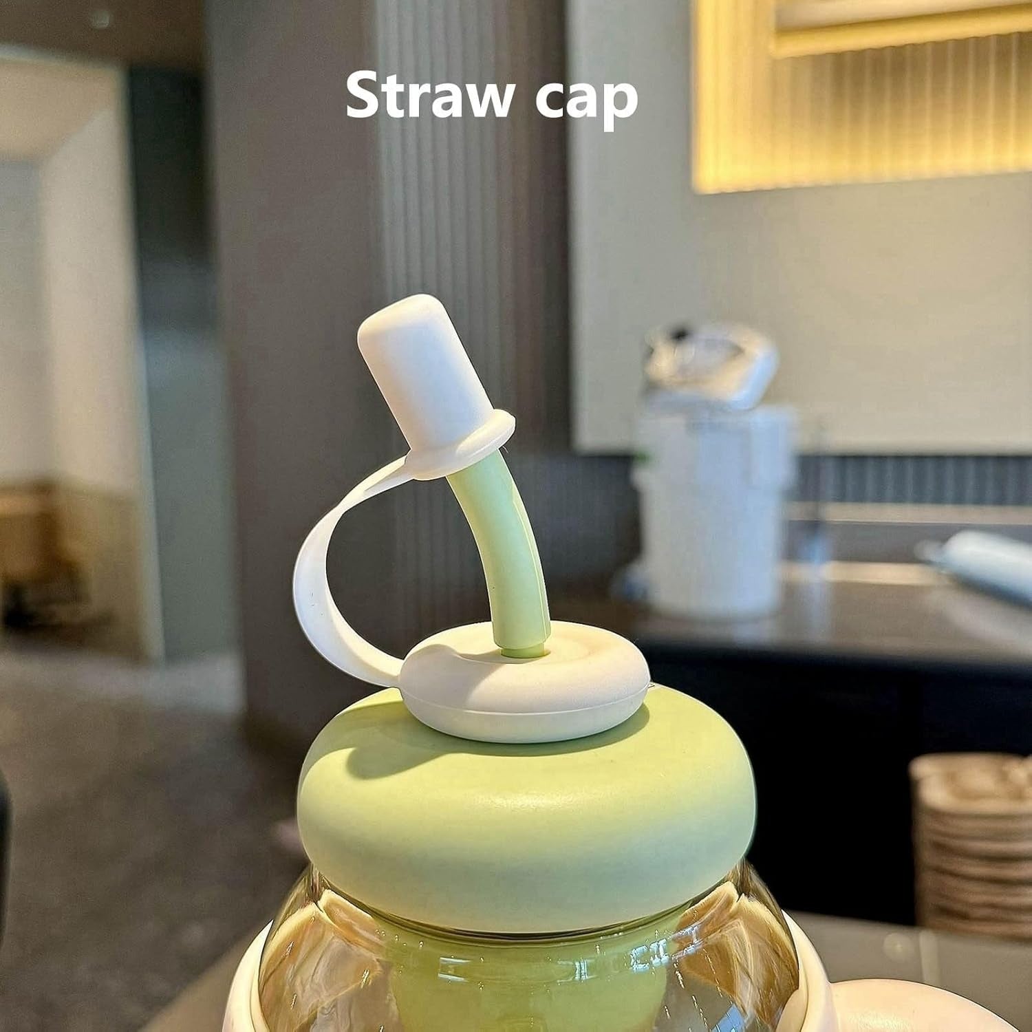 1200ML Large Capacity Water Glass Bottle with Straw and Extra Tea Infuser Summer Plastic Cup  Article No 6773 S 395