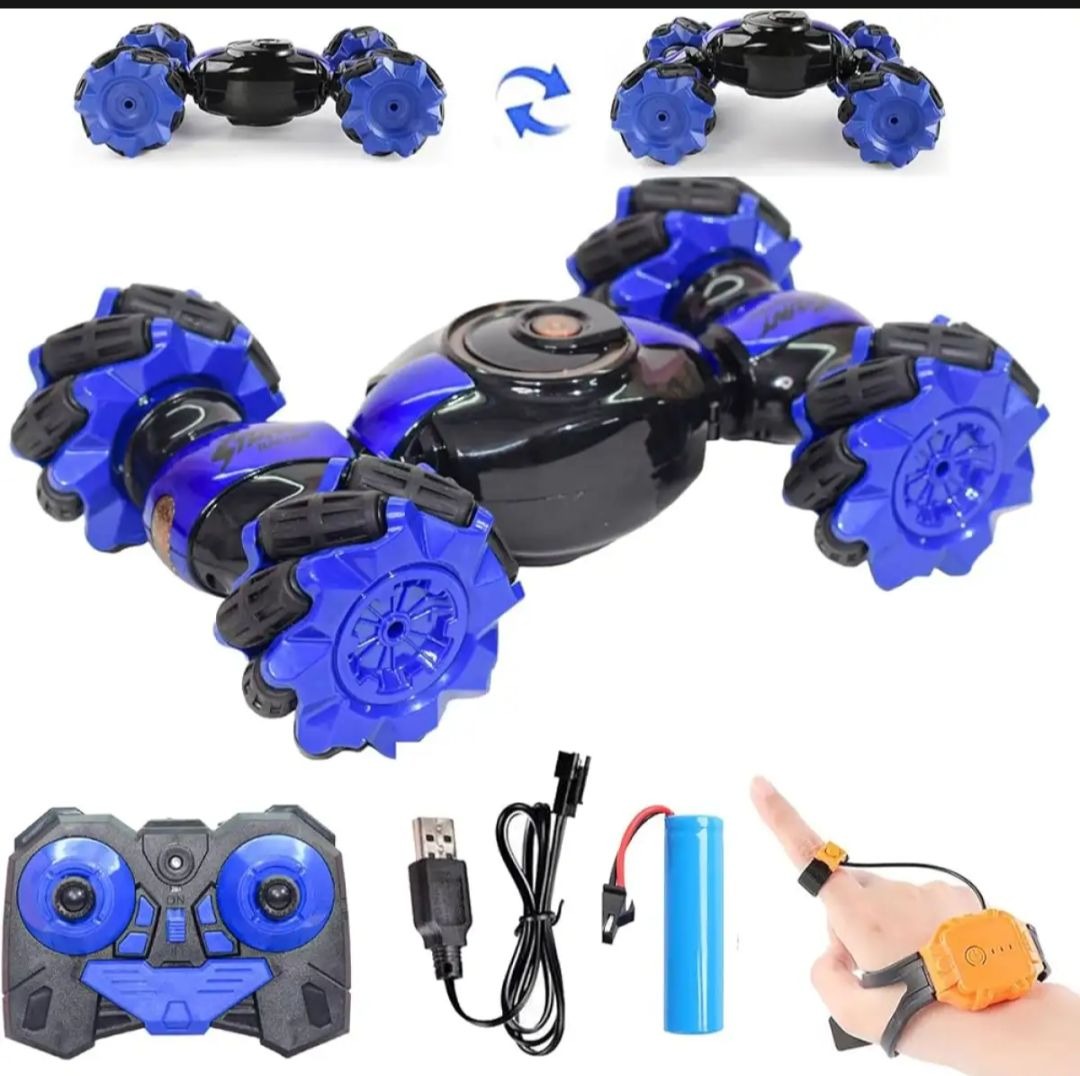 Hand Gesture Remote Control CAR Radio Gesture Induction 2.4G Toy Light Music Drift Dancing Twist Stunt Remote Control Car Article No 3758  S 1945