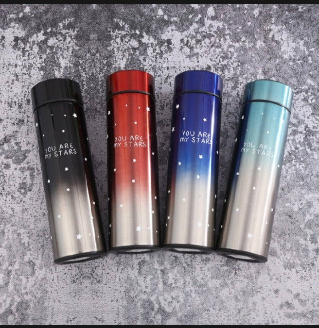 500ml Digital Vacuum Flask Thermo Led Light Touch Temperature Display Termo Inteligente Smart Water Bottle Article No 608 S 325