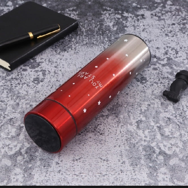 500ml Digital Vacuum Flask Thermo Led Light Touch Temperature Display Termo Inteligente Smart Water Bottle Article No 608 S 325