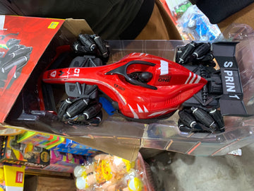 F1 R/C Rechargeable Smoke Emitting 360° Twisting Traverse Off-Road All-Terrain Drift Stunt with Lights & Music, Rechargeable  Article No 3621 S 1695