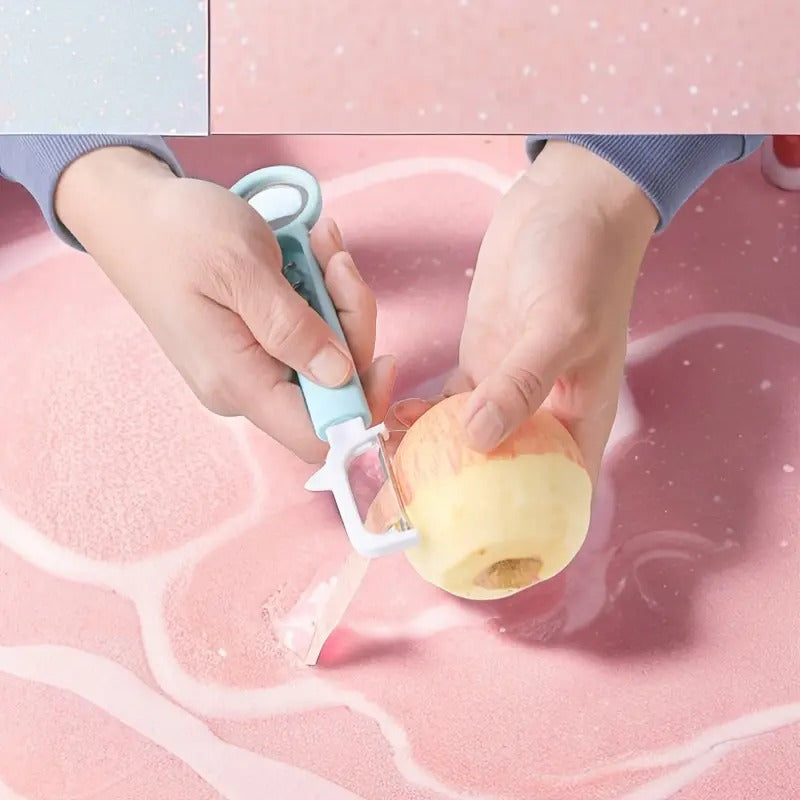 3in1 - Multifunctional Vegetables Peeler, Corkscrew & Bottle Opener, Fruits Peeler, Bottle Opener  Article No 5866 S 80