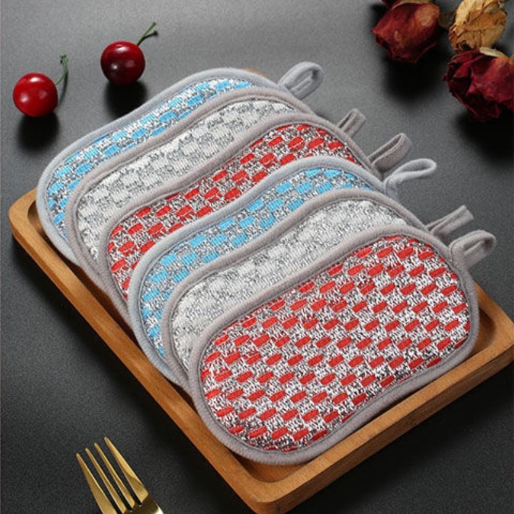 Kitchen tools Dishes Wash pot Non-stick pot Cleaning Gadgets Scrub sponges for Household Article No 5707 S 70