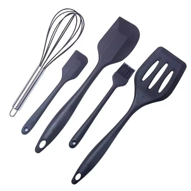 5pcs Cooking Kitchen Utensil Set Silicone Brush Article No 922        S325