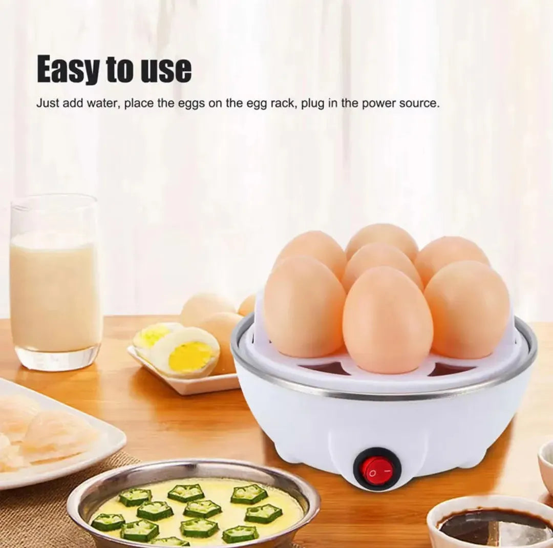 Kolax 3-in-1 Electric Egg Boiler, 7–14 egg capacity, White (Art. No. 345)
