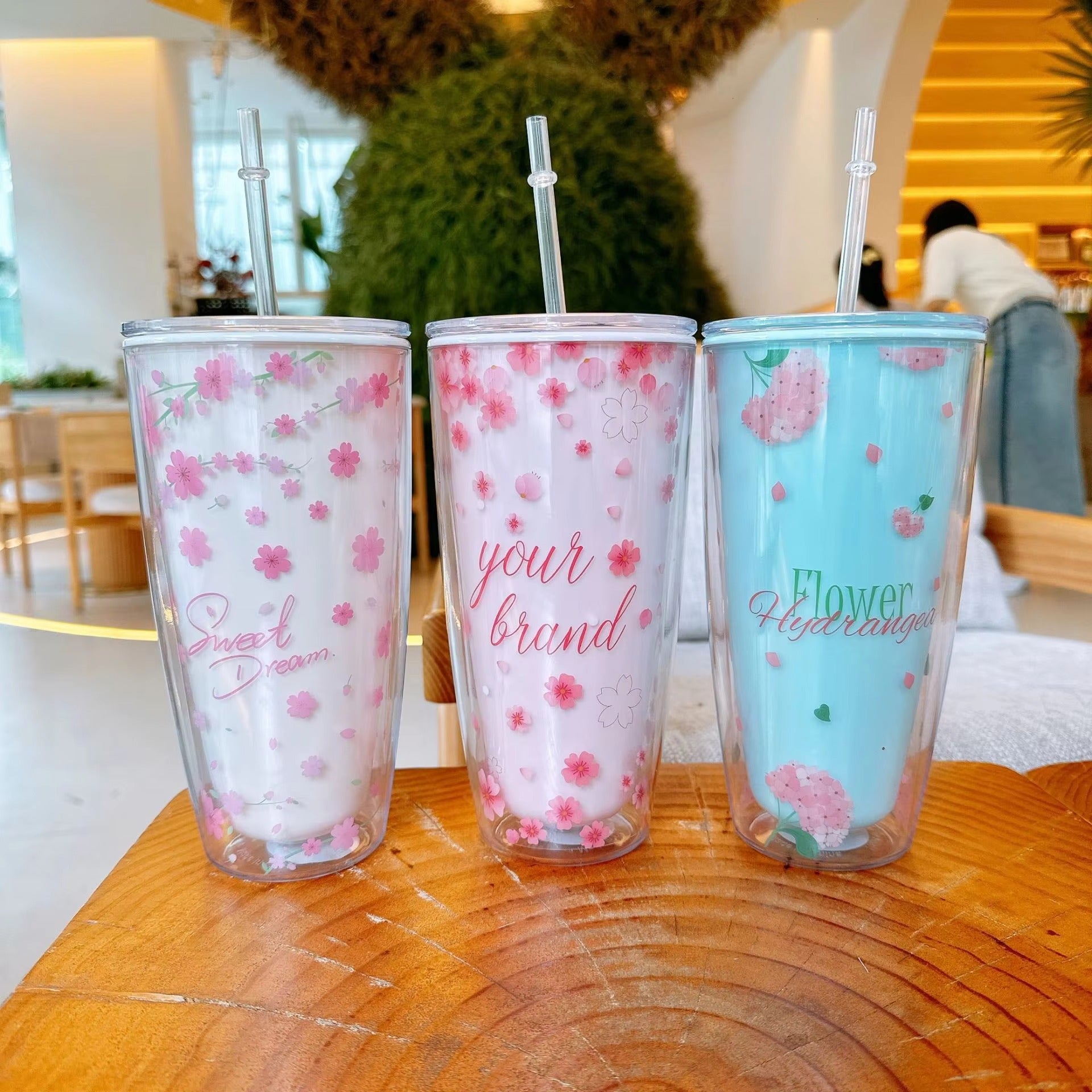 Large Capacity Water Cup Children With Straw Time Scale 2000ml Sports Online Celebrity Summer Water Bottle Plastic Bottle Article No 5294 S445