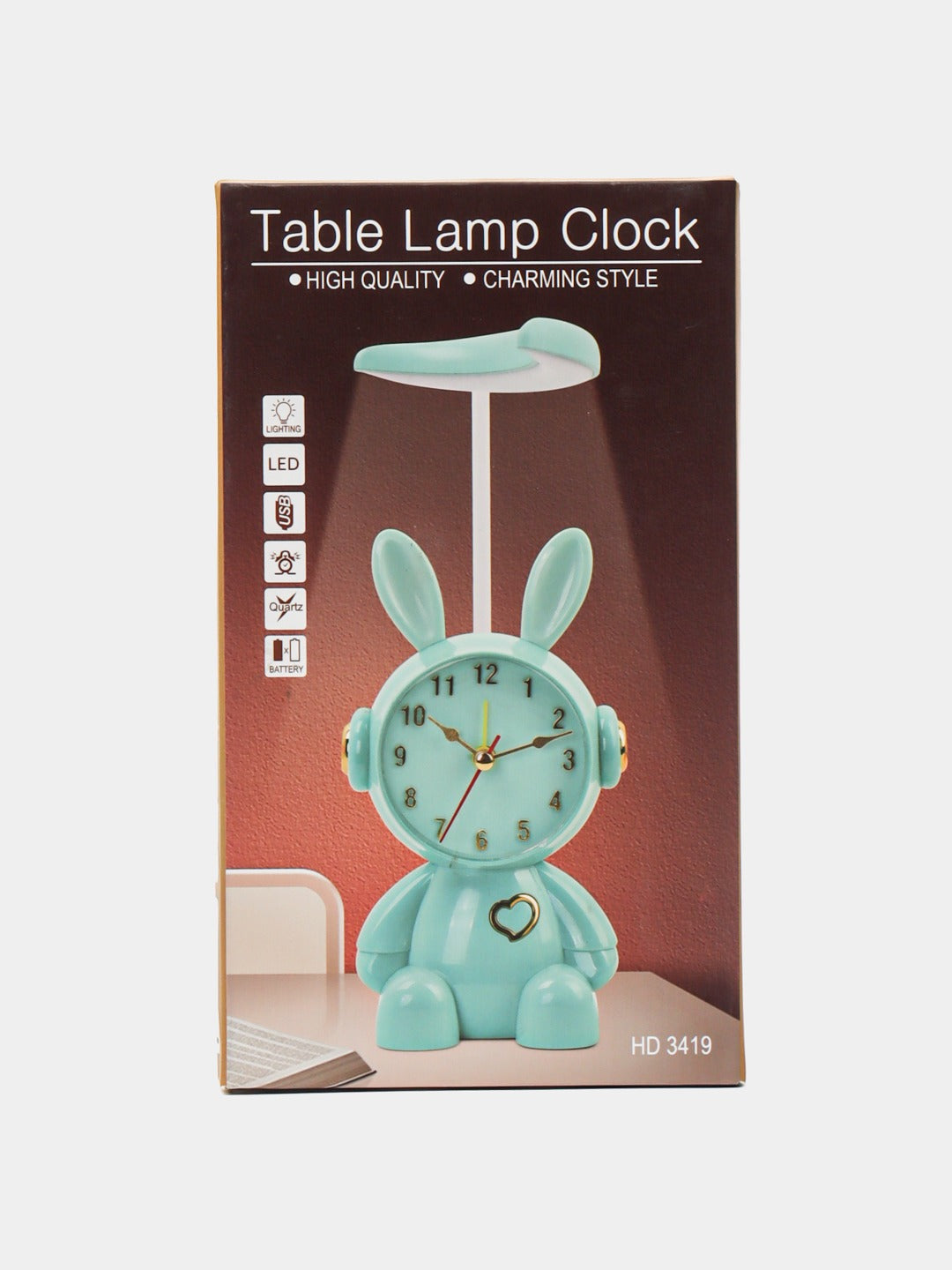 Clock with Night Light 7-151 artical No 2290 S545