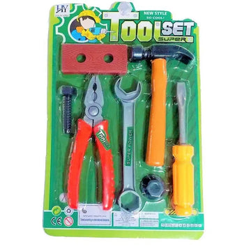 Tool Set Toy for Kids Plastic Multi color Construction Tools Toy Set Article No 3133 S67