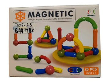 Intelligent Magnetic Rod Puzzle For Kids 25 pieces Article No 345
