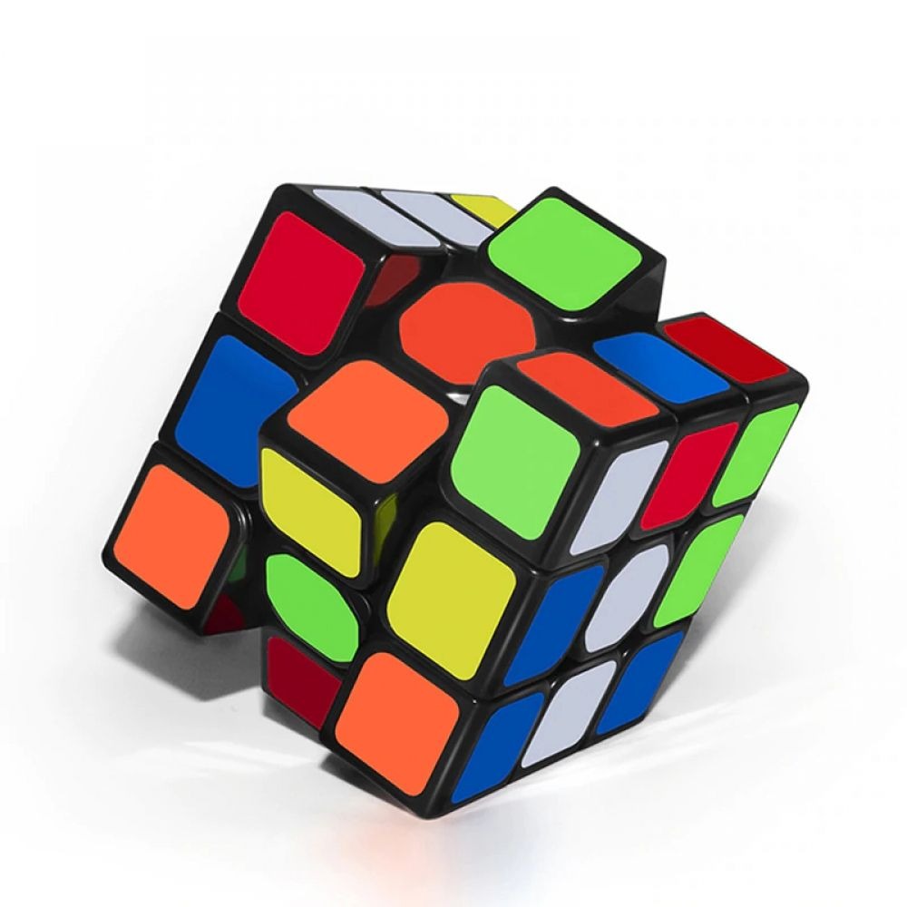 Brain Teaser Puzzle Cube 3x3 Speed Cube with Smooth Turning, Stickerless Quality