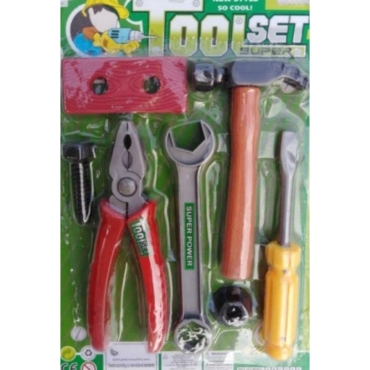 Tool Set Toy for Kids Plastic Multi color Construction Tools Toy Set Article No 3133 S67