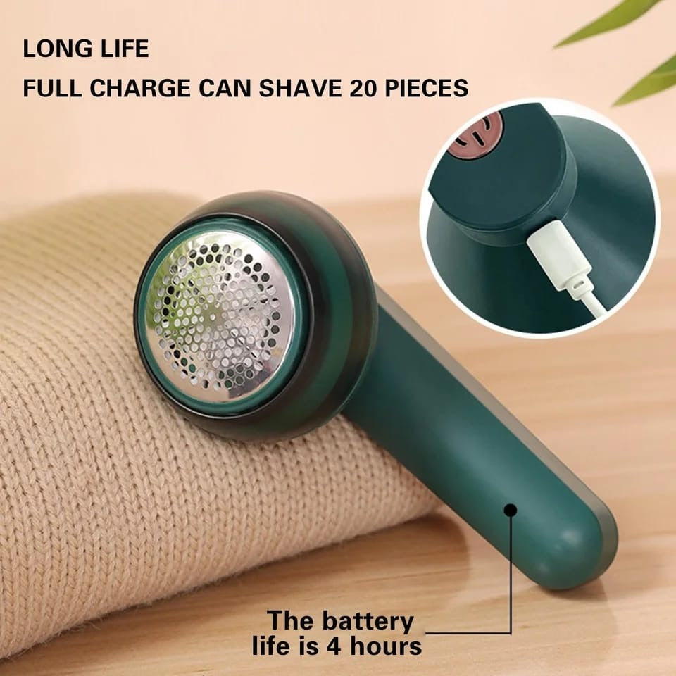 Electric Lint Remover For Clothing Sweater Anti Pilling Razor Coat Hair Ball Trimmer Rechargeable Plush Clothing Razor Remover Article No.395