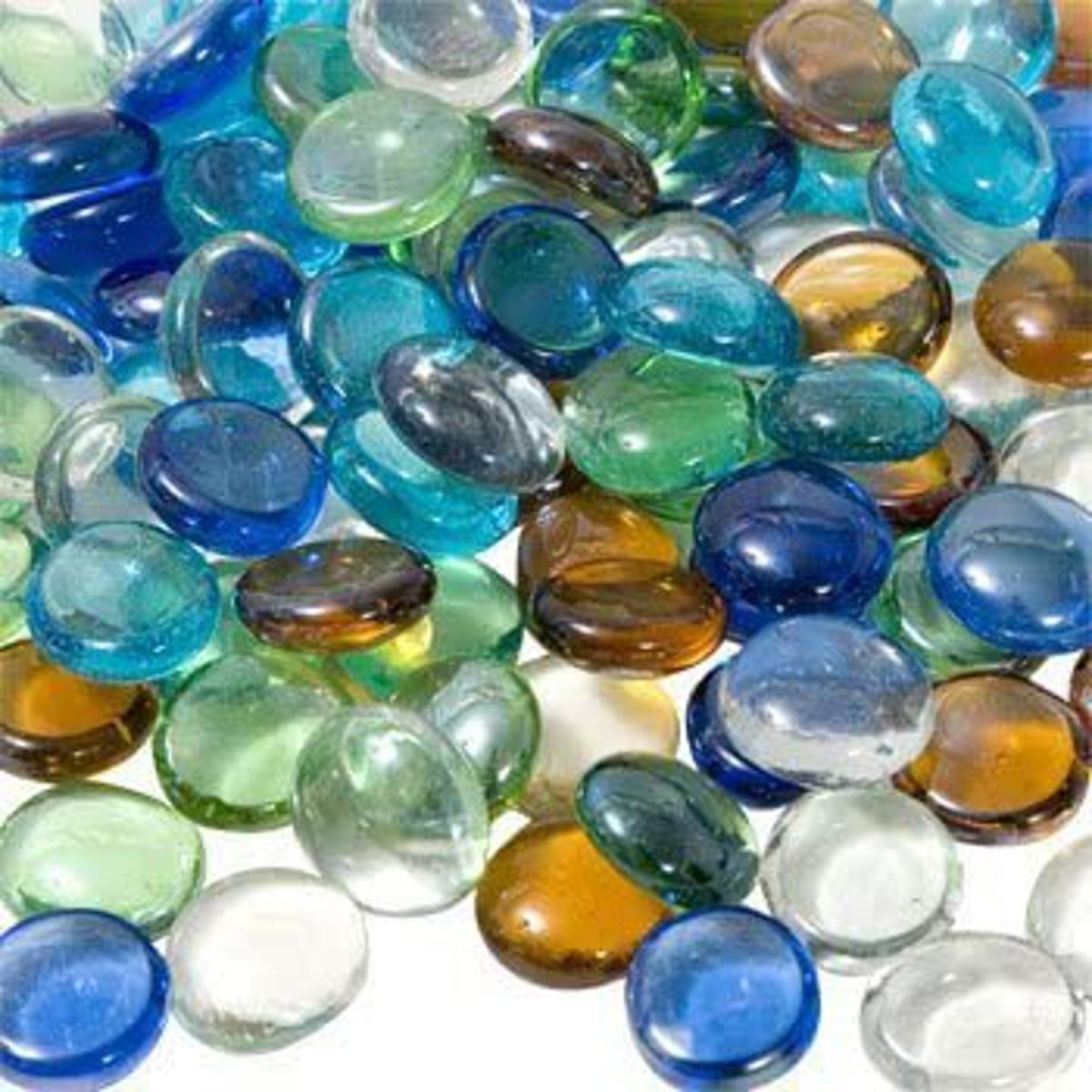 Decorative Pebbles Stones (Crystal Small Circle) Article No 97