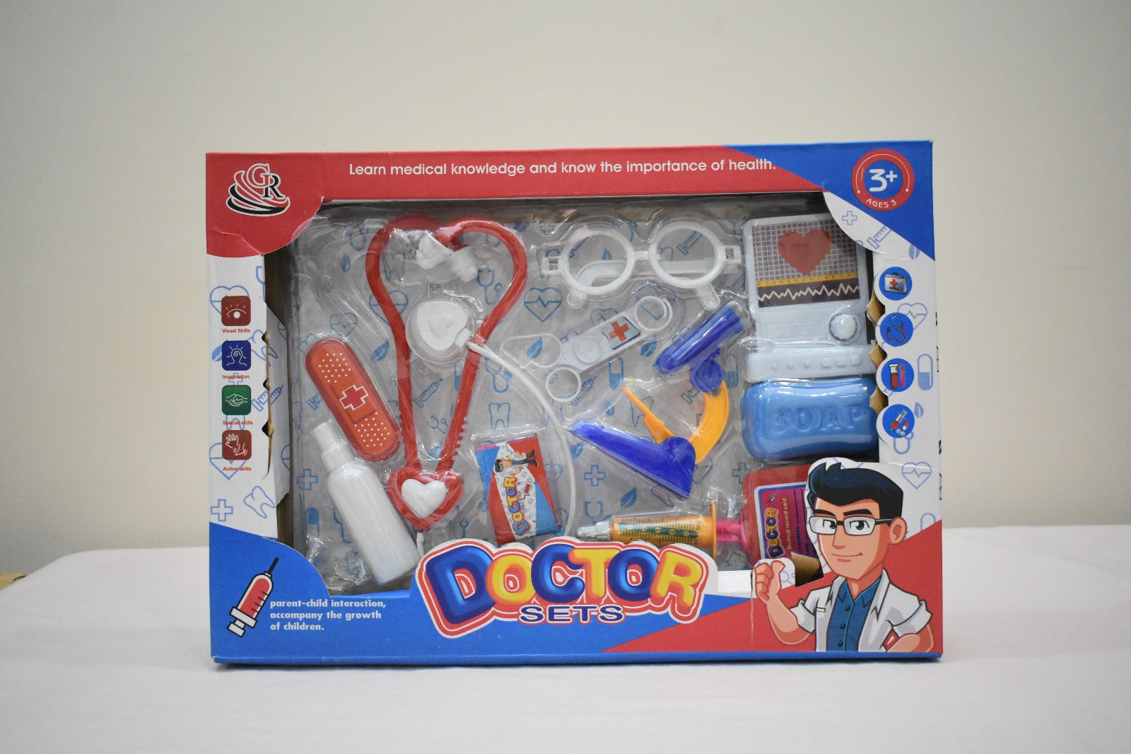 Kids Doctor Play Set - Boys Medical Kit for Pretend Play Article No 195