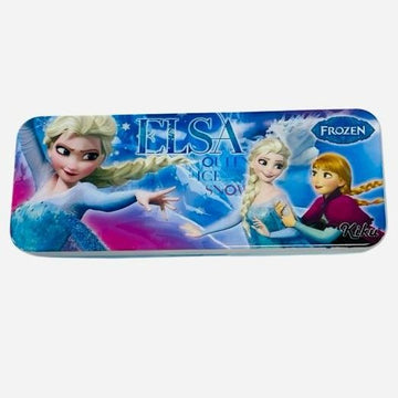 Pencil Box Frozen Character For Girls For School Use With Double Decker Tray Inside