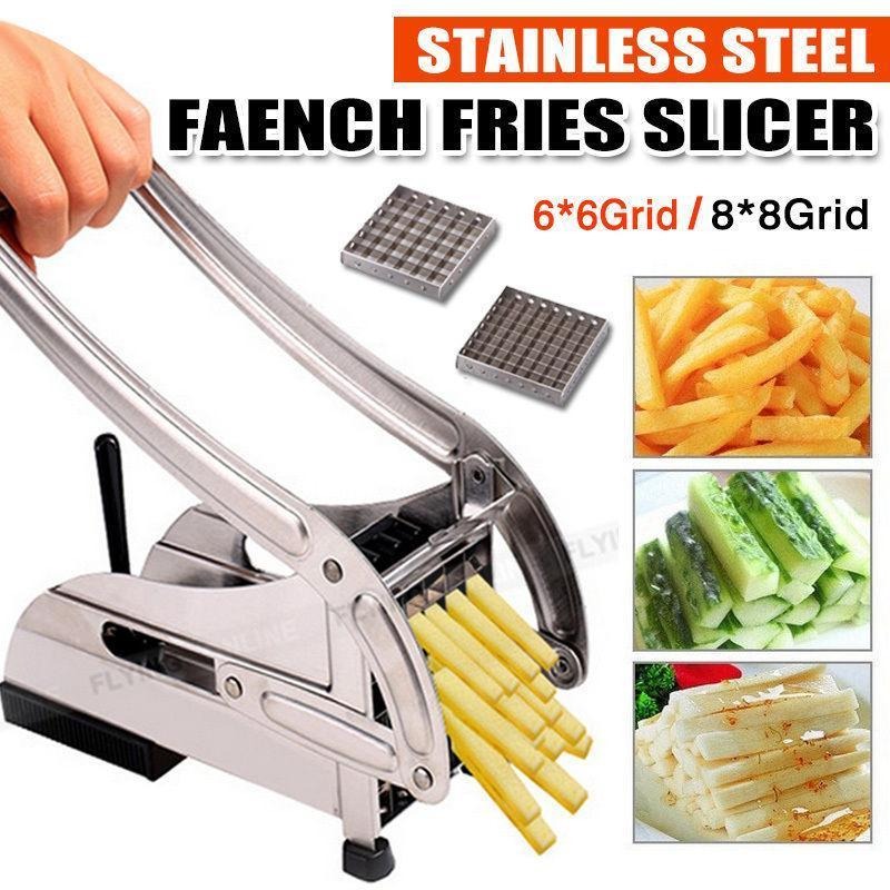 Stainless Steel French Fries Slicer Cutter Maker potato Chopper Article No 2474      S645