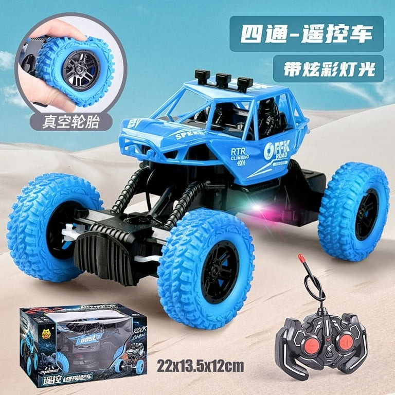 Cross Country Remote Control Car, wireless Remote Control Climb, Off Road for kids, - Climbing Drifting Toy, RC Alloy Monster TrucArticle No 5382   S495k
