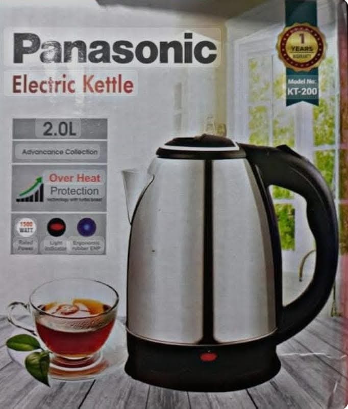 Panasonic Electric Kettle – Fast boiling with advanced features and enhanced durability. Article No. 445.
