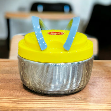 2 layer steel lunch box Article No 3654       S580