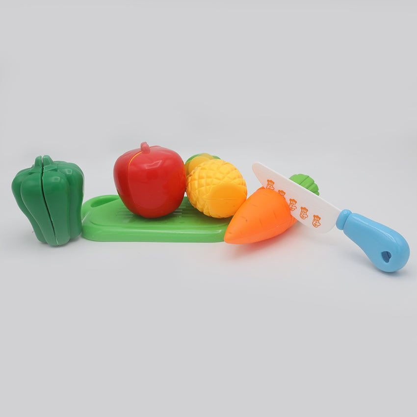 4 pes cutting fruits with knife-fruit vegetable food cutting play toy for kids Article No 4871 S87