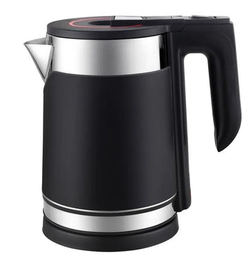 Electric Kettle in New Style in Black Double Body stainless steel 2.2 L Article No. 700