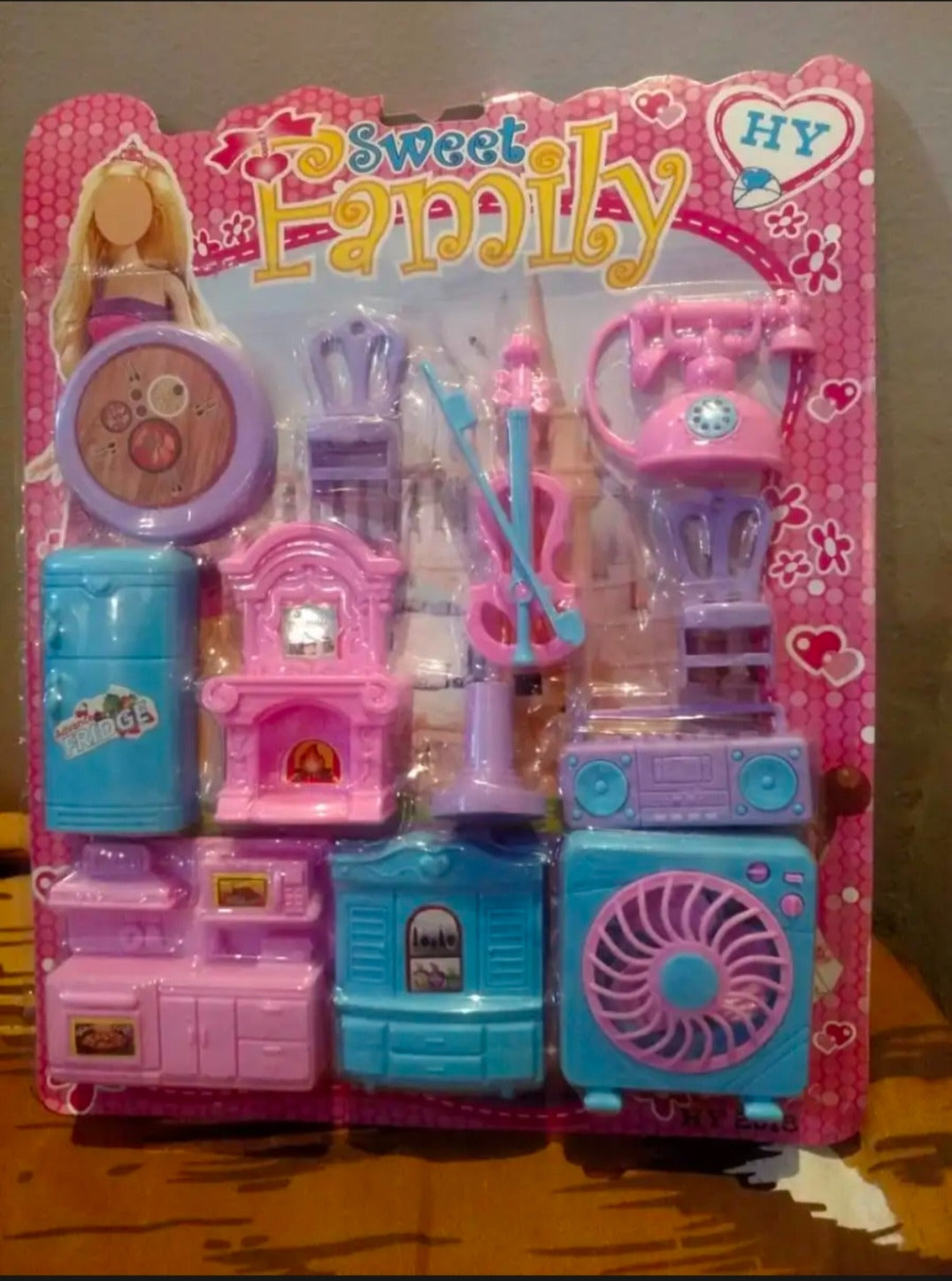 Furniture Set For Girls - 12 Piece Article No 3132 S83