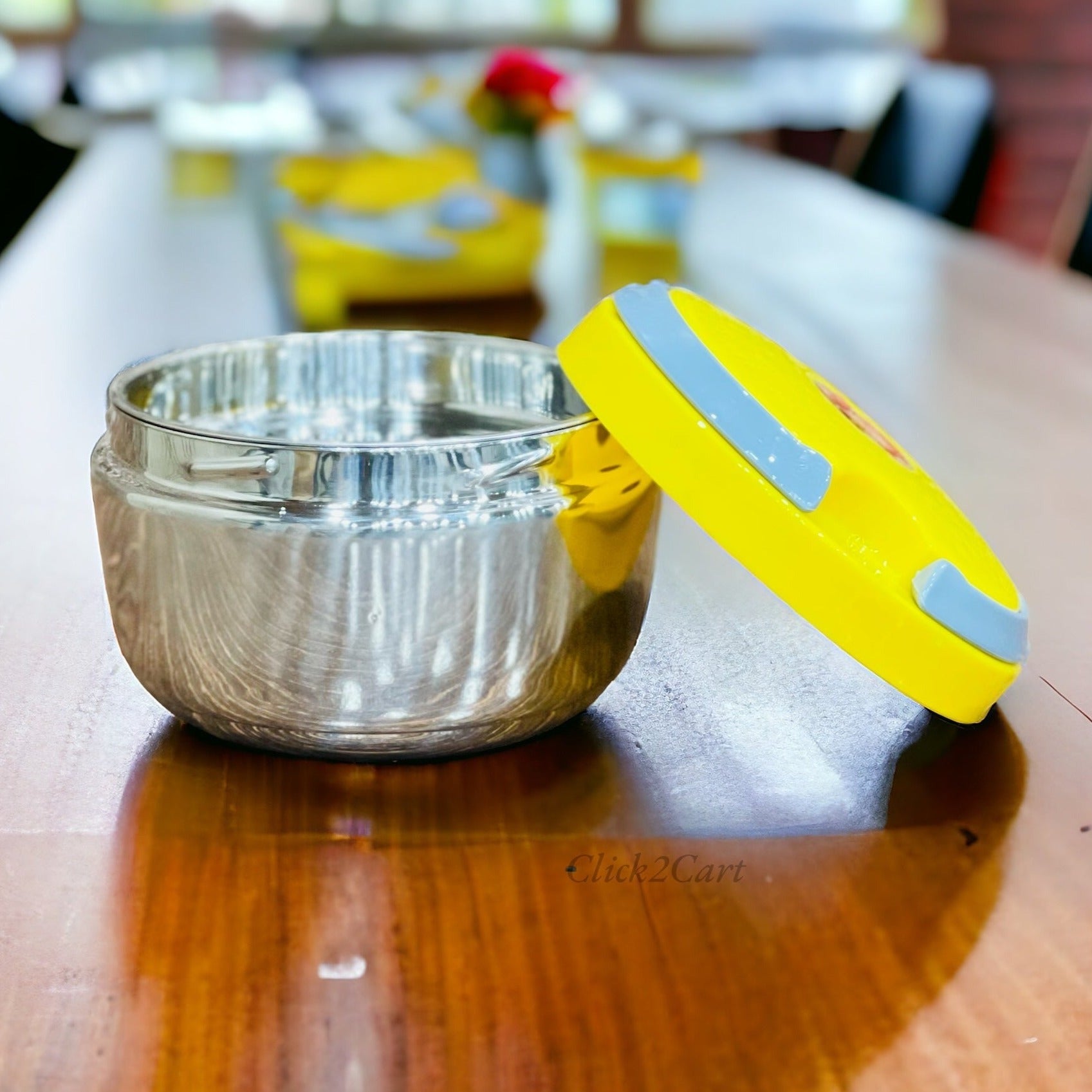 2 layer steel lunch box Article No 3654       S580