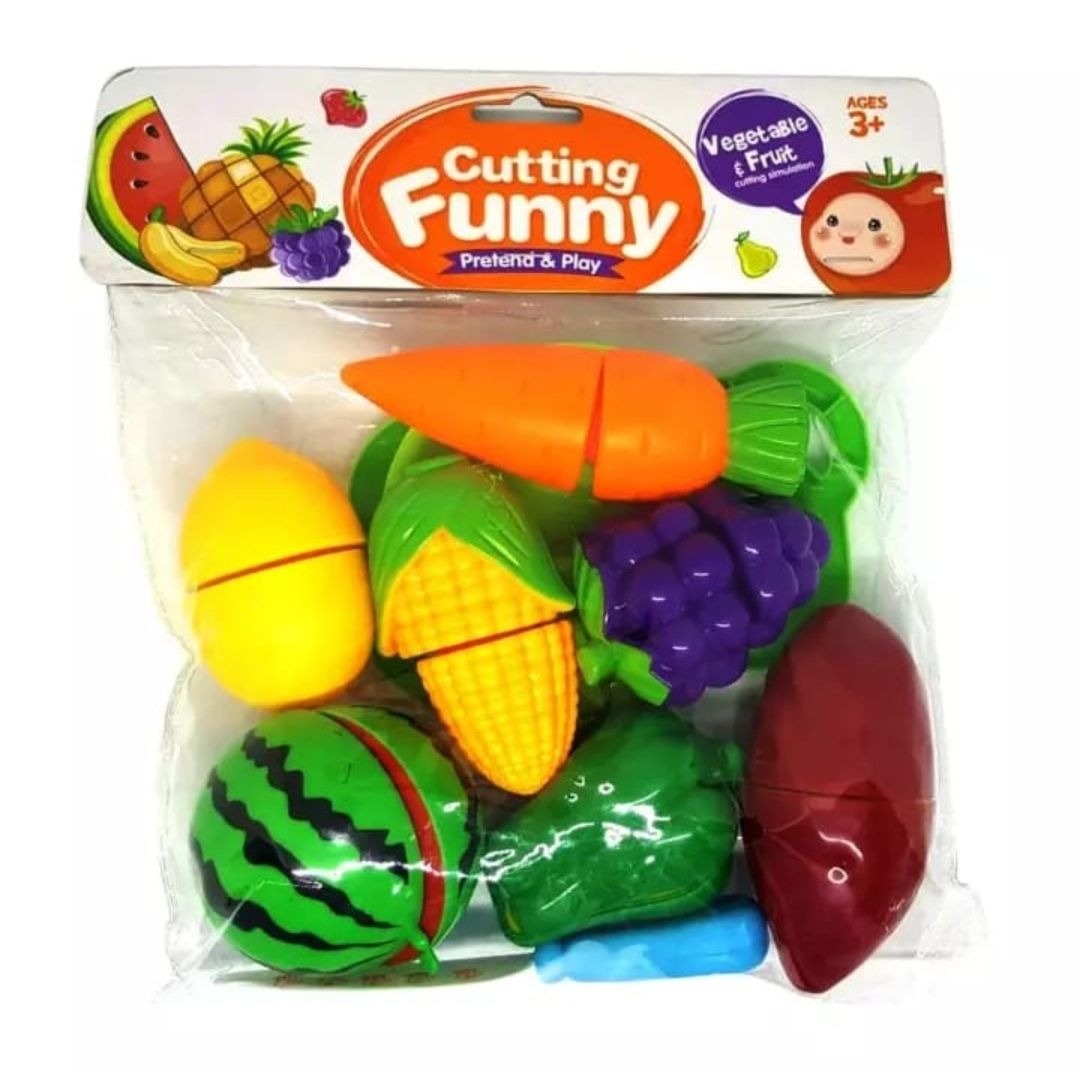 4 pes cutting fruits with knife-fruit vegetable food cutting play toy for kids Article No 4871 S87