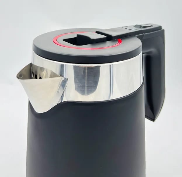 Electric Kettle in New Style in Black Double Body stainless steel 2.2 L Article No. 700