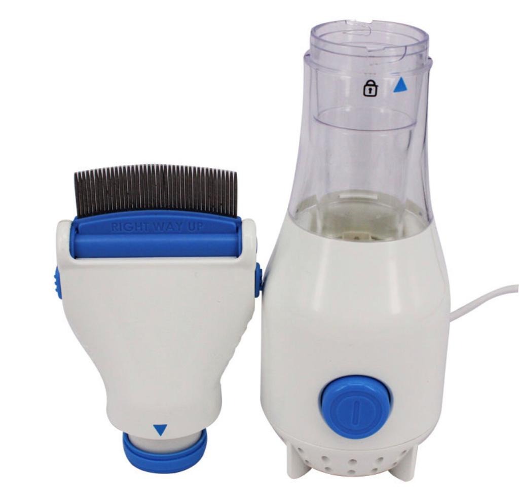 Vacuum Lice comb Electric Capture Pet Filter Lice Treatment for Humans and Pets Lovers V Comb Electronic Head Lice Anti Lice And Nit Eggs Removing V-Comb Electric Painless Anti Lice Machine
