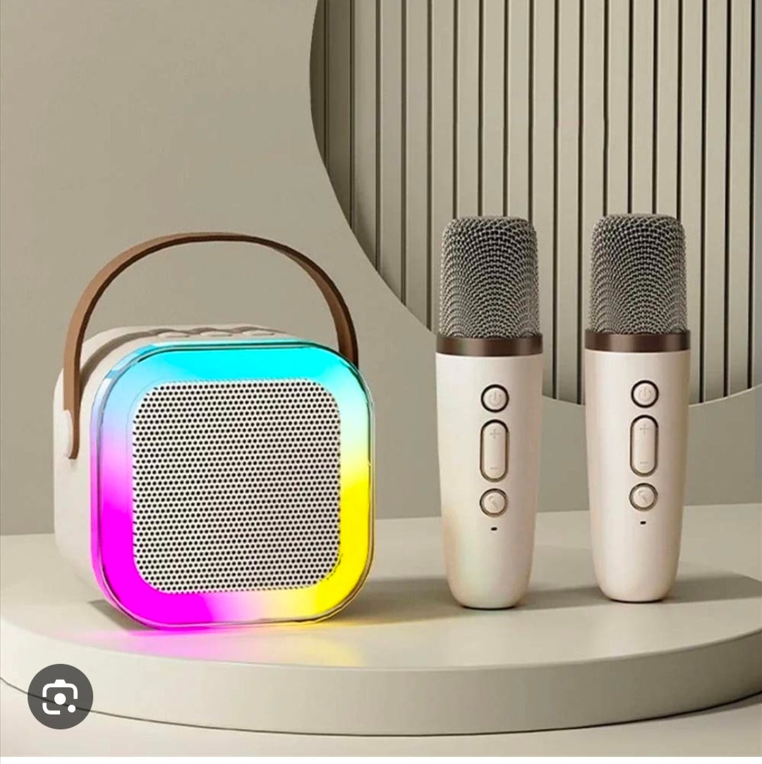 AMPLIFIER Portable Rechargeable Bluetooth Wireless Speaker with Touch Color Control Dimming LED Light & Table Lamp Light