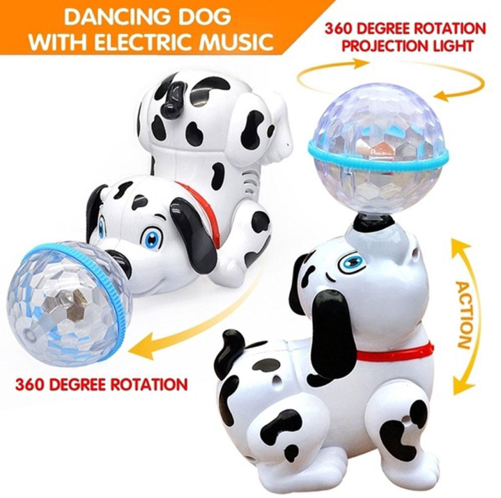 Toyshine Dancing Dog with Music Flashing Lights Article No 345