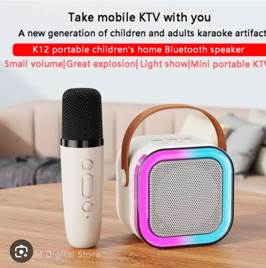 AMPLIFIER Portable Rechargeable Bluetooth Wireless Speaker with Touch Color Control Dimming LED Light & Table Lamp Light