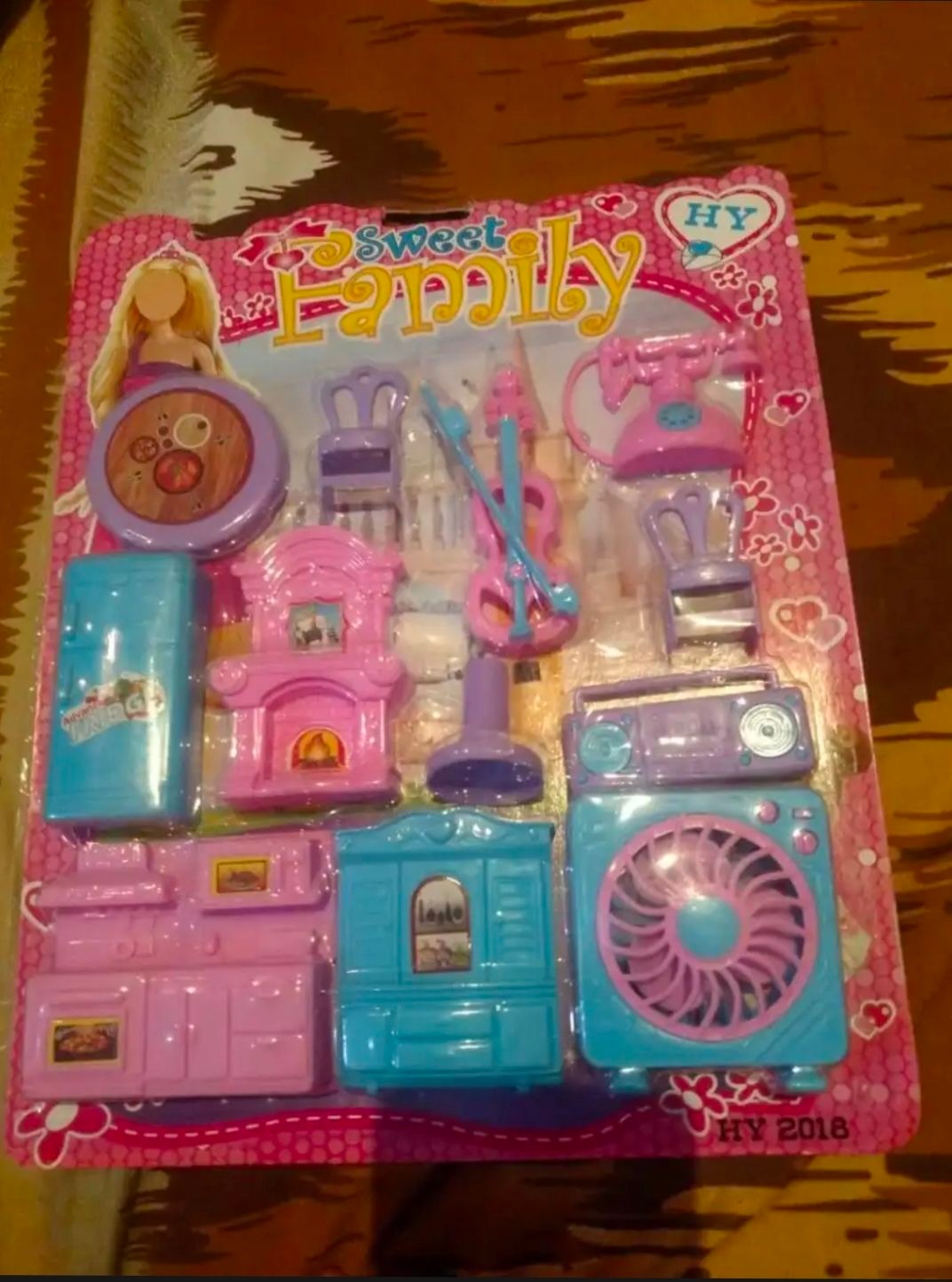 Furniture Set For Girls - 12 Piece Article No 3132 S83