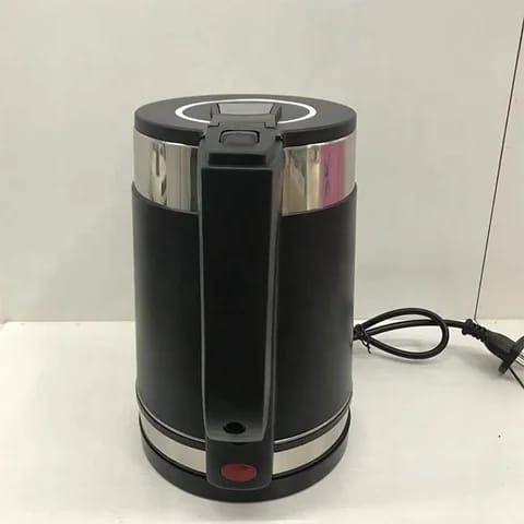 Electric Kettle in New Style in Black Double Body stainless steel 2.2 L Article No. 700