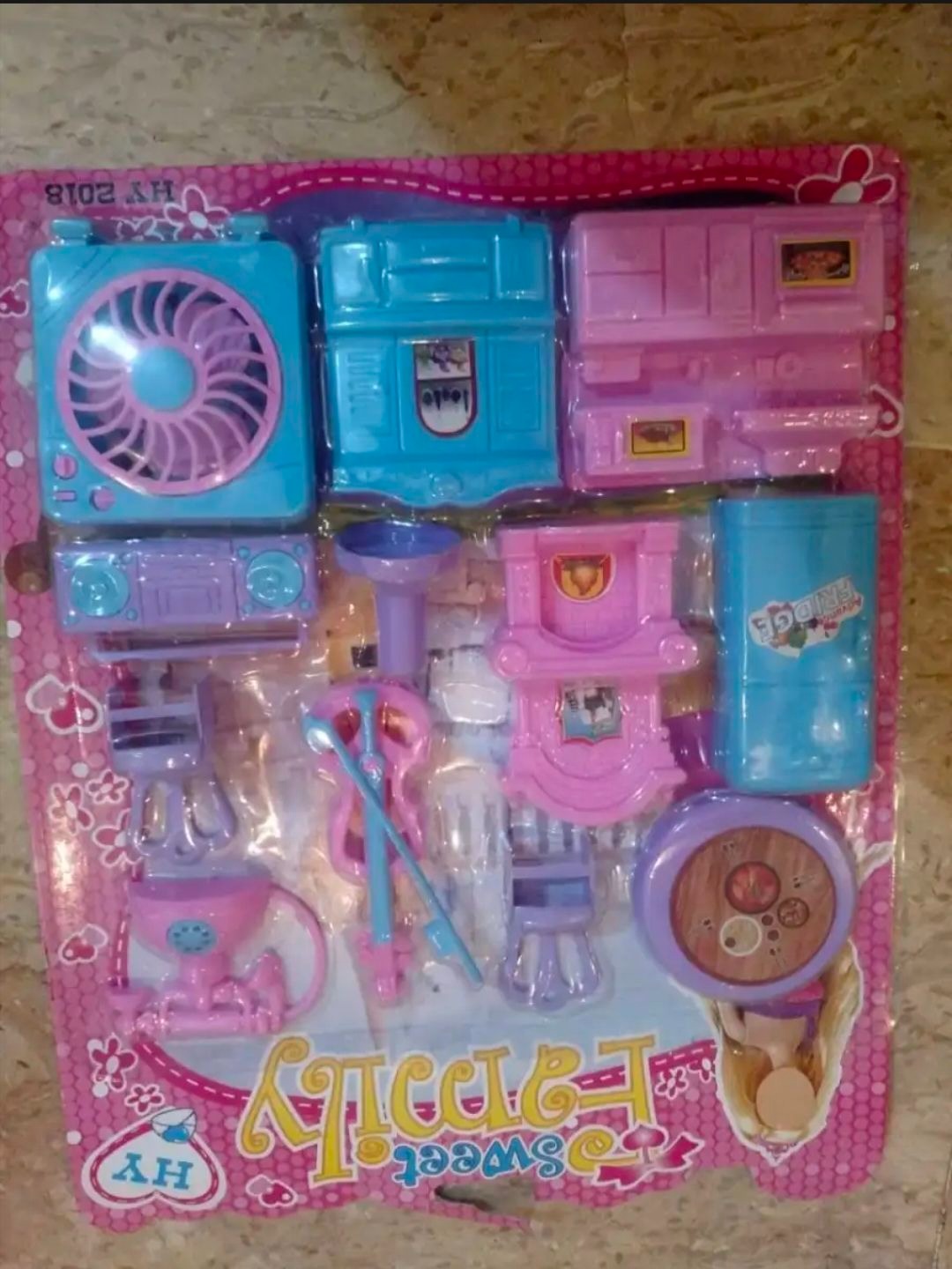 Furniture Set For Girls - 12 Piece Article No 3132 S83