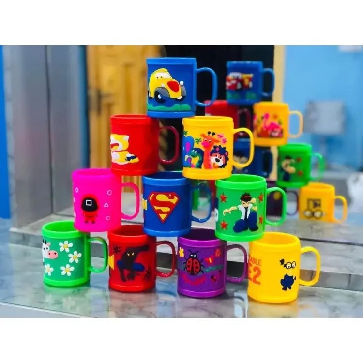 Mug-Juice Mug-Baby-Milk Mug/Smoothies Mug-Cartoon Mug Colorful Mugs/ Cartoon PrintArticle No 1274 S98ed