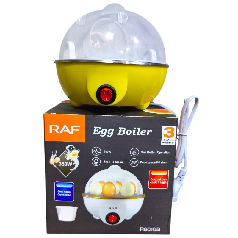 Kolax 3-in-1 Electric Egg Boiler, 7–14 egg capacity, White (Art. No. 345)