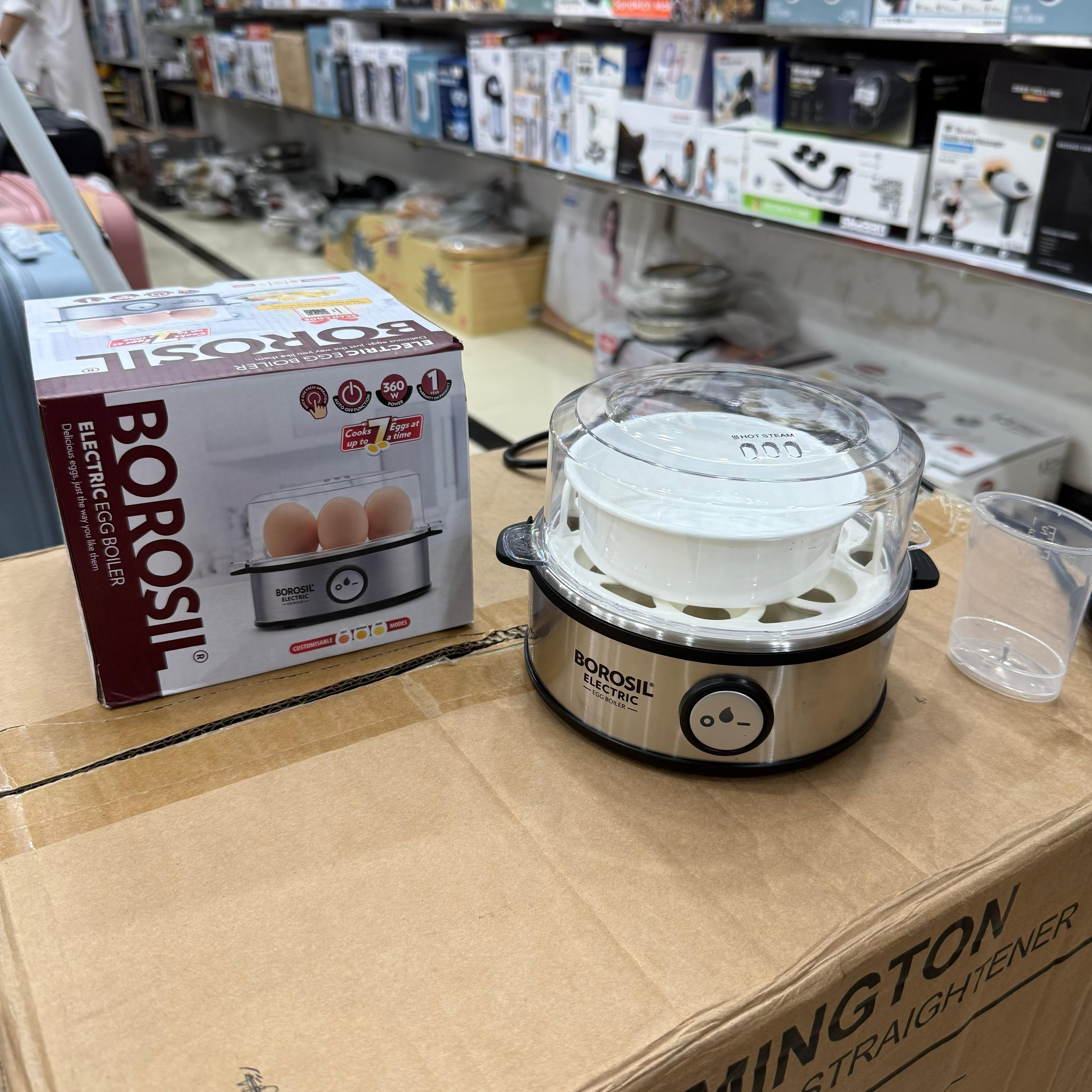 Kolax 3-in-1 Electric Egg Boiler, 7–14 egg capacity, White (Art. No. 345)