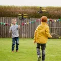 Flying Helicopter,Remote Control Helicopter for 6 + Years Boys Indoor and Outdoor Helicopter, Palm Sensing Helicopter